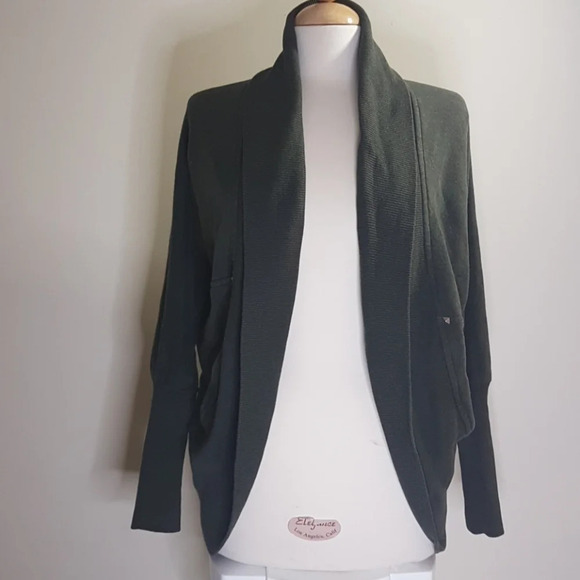 Aritzia Wilfred  Diderot cocoon sweater olive - Picture 3 of 13